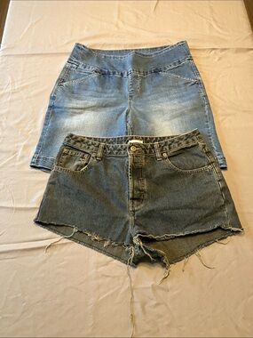 Women's Denim Shorts Bundle - 2 Pair - Size 10